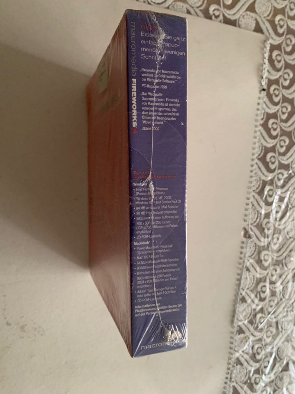 Software: Originalverpackt: Macromedia Fireworks 4, Rarität! – Usato da Emmen venduto da newdeal1970 3