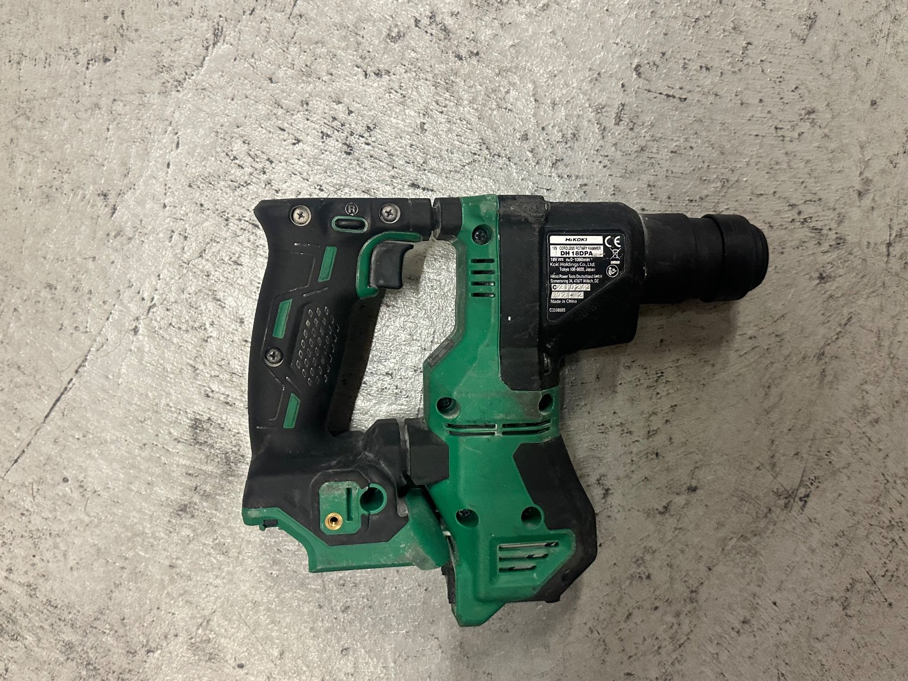 Hitachi Bohrmaschinen: HIKOKI Akku Bohrhammer DH18DPA – Gebraucht aus Uetendorf von Revotool 1