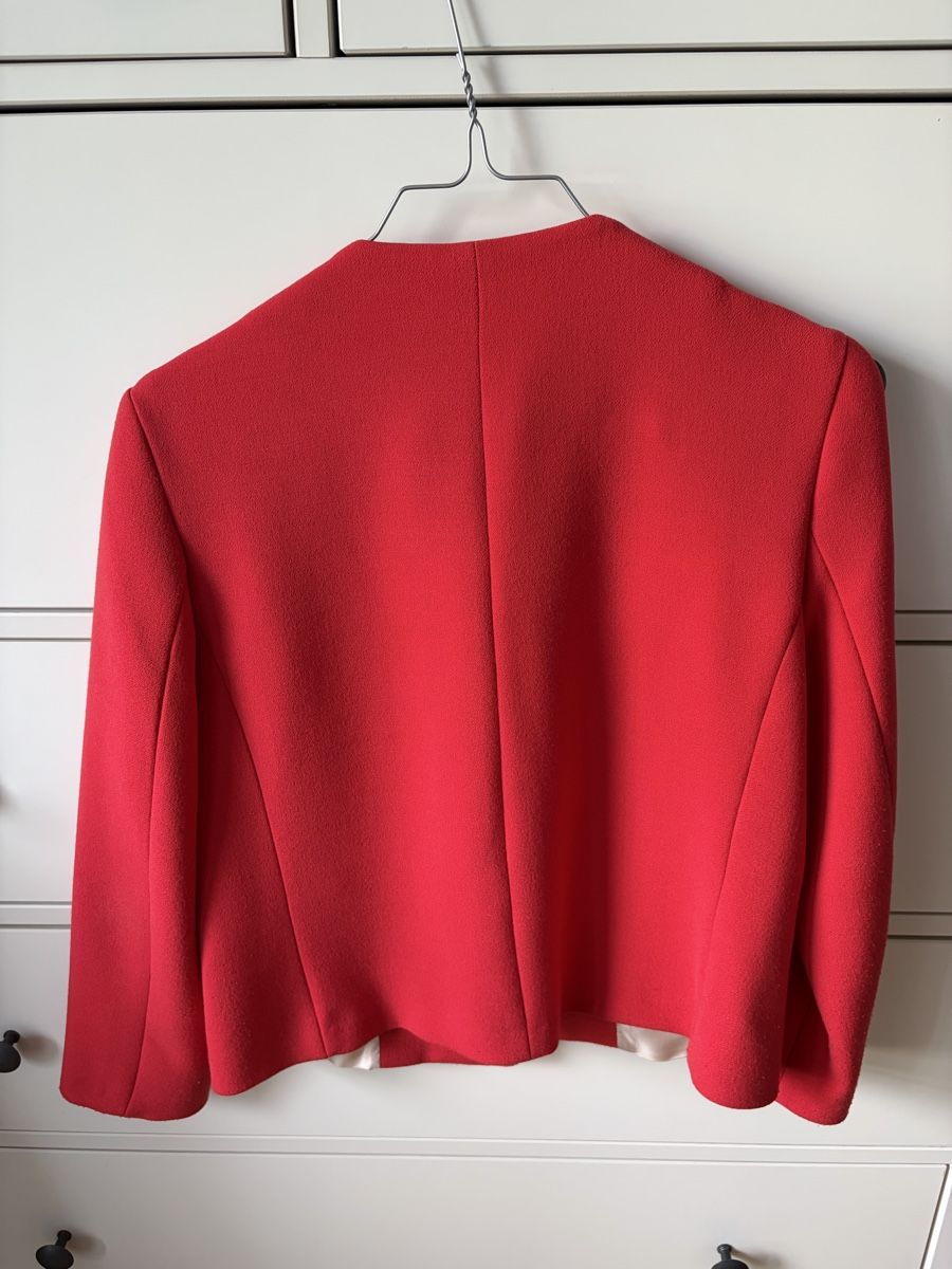 Zara Giacche: Zara red jacket, size XS – Usato da Zug venduto da digalvao 2