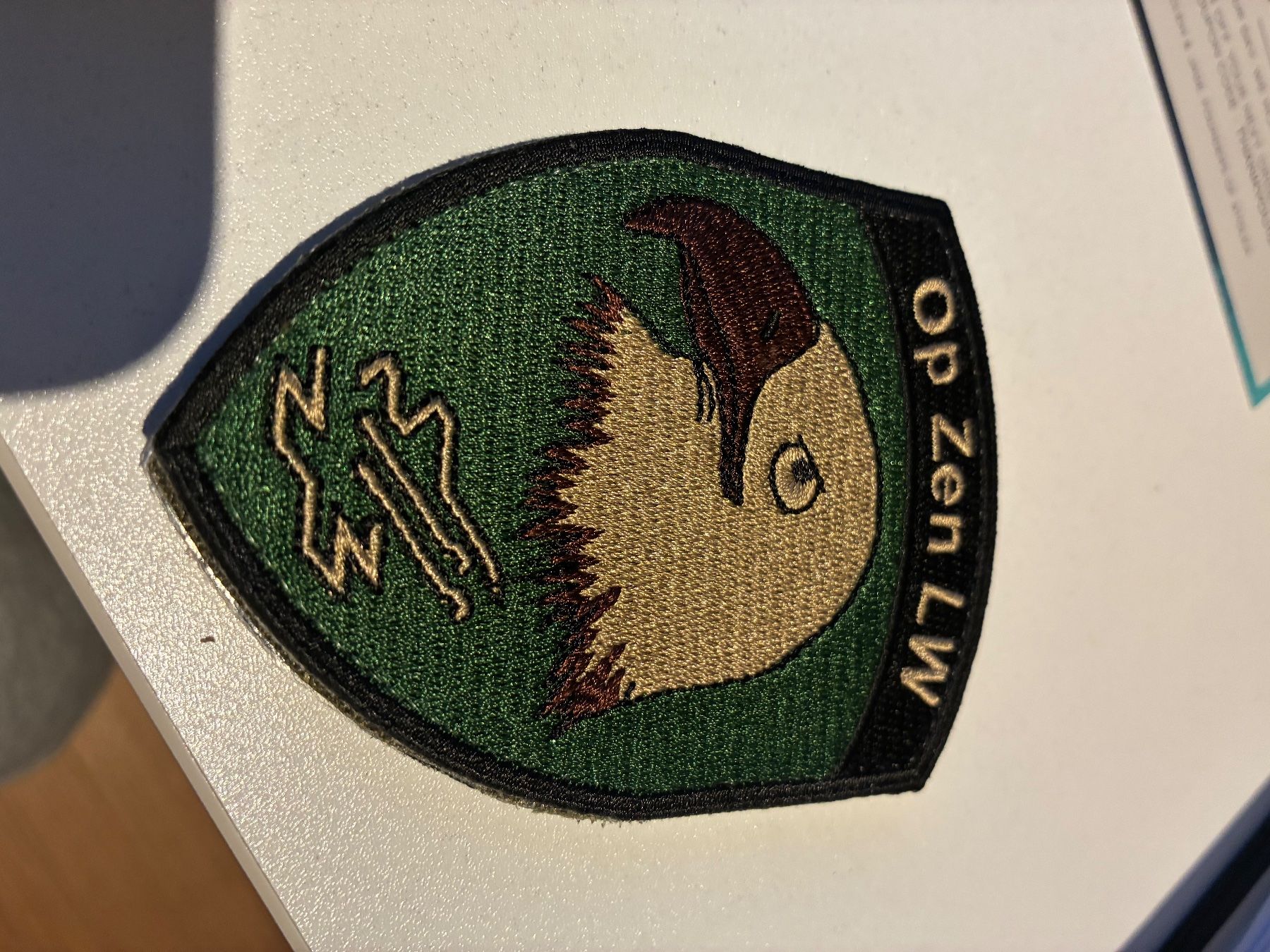 Schweizer Armee Patches: Klett OP Zen LW – Gebraucht aus Oberiberg von stab