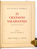 Valais – 25 chansons valaisannes – Doret & René Morax