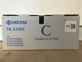 Kyocera ECOSYS M5026, ECOSYS M5526 cyan Toner, TK-5240C