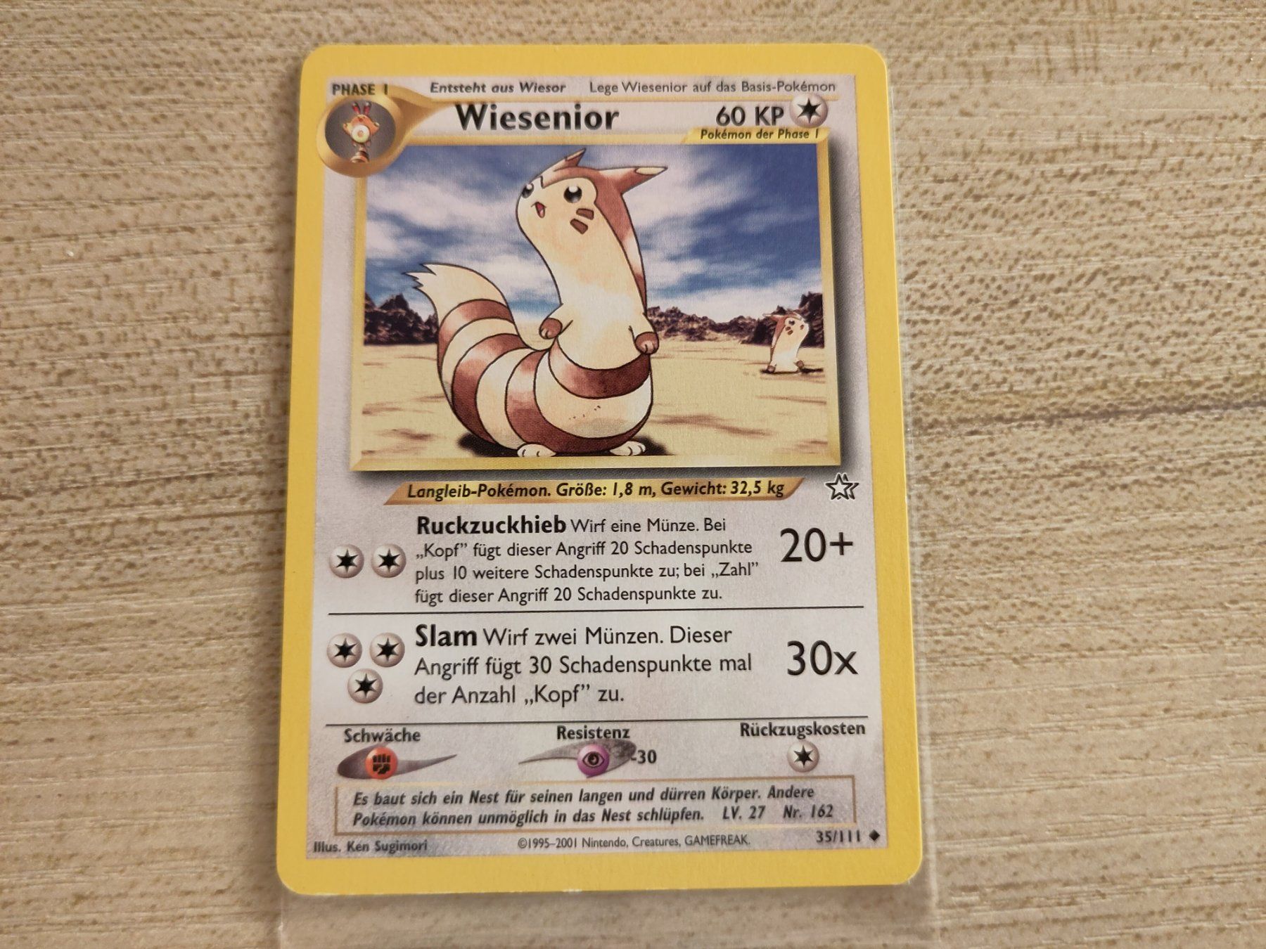 Pokémon Sammelbilder & Trading cards: Neo Genesis Wiesenior 35/111 - DE – Gebraucht aus Bern von gil_rkx8