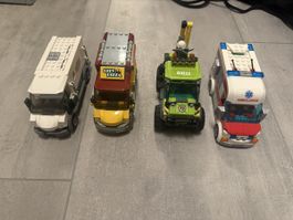 4 Lego Fahrzeuge