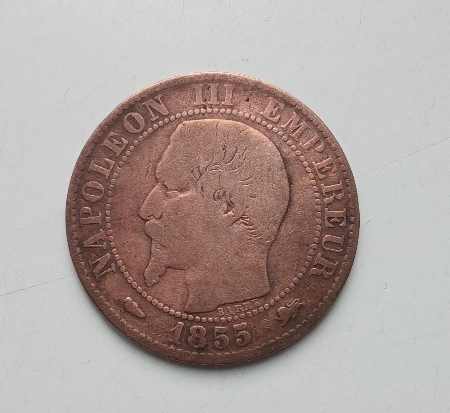 Toutes les monnaies: CINQ Francs 1855  – D'occasion à Feldbach par carlotta111 1