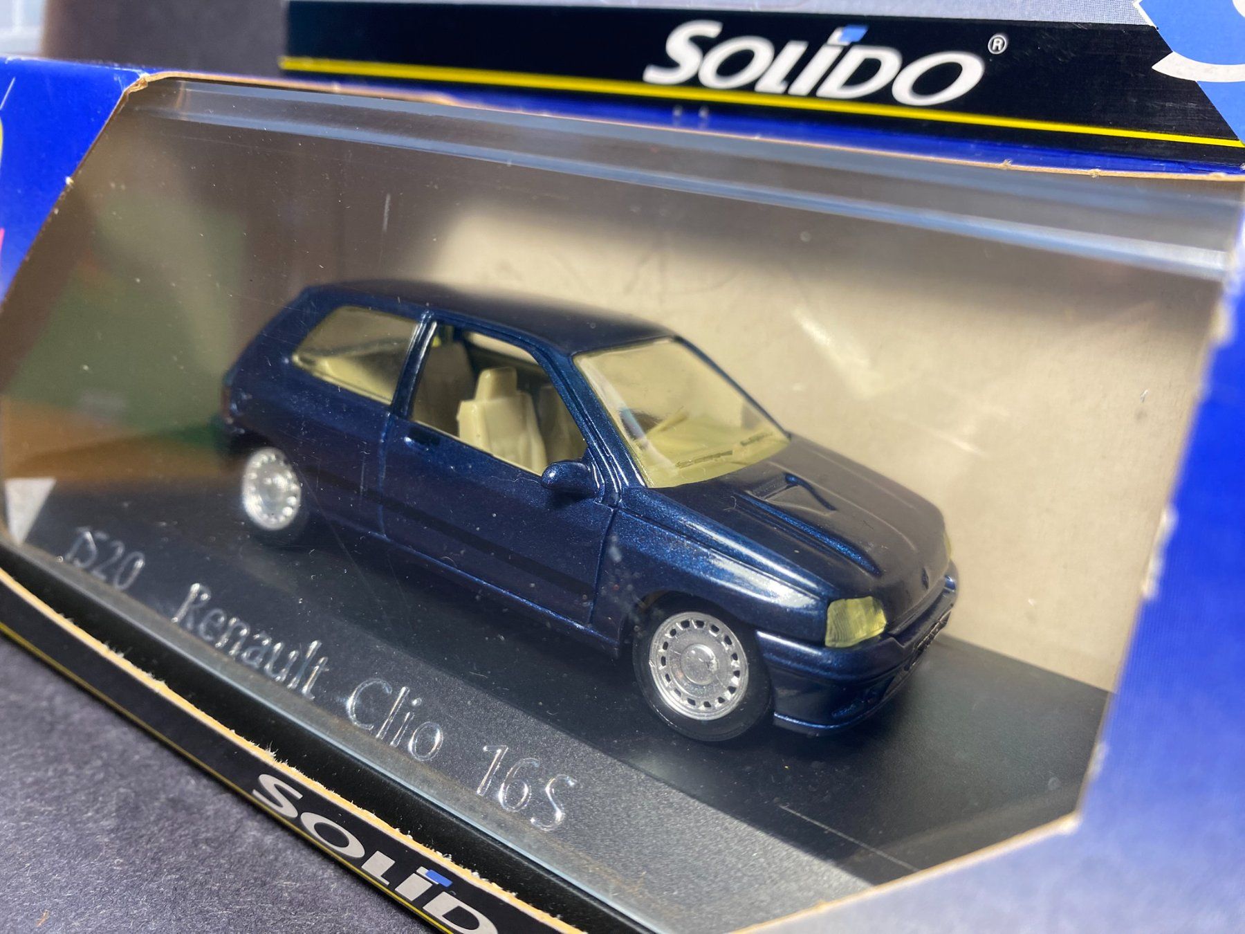 Solido Modellini d'auto: Solido Renault Clio 16S - 1:43 OVP – Nuovo e nell'imballaggio originale da Spiez venduto da Mlandcruiser 1