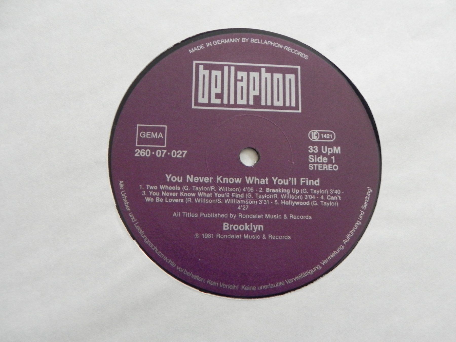 Dischi in vinile: LP Hardrock Heavy Metal Brooklyn 1981 – Usato da Siebnen venduto da krimsie 2