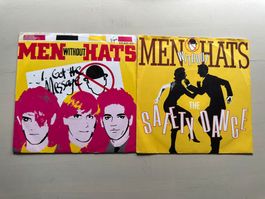 MEN WITHOUT HATS tolle Singles Kult 80's New Wave Safety dan