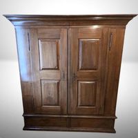 Antiker Schrank Massivholz 🪵Vintage Biedermeier Prachtstück