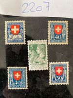 Pro Juventute Nr. 1, 20, 40, 24, 36 Lot Sammlung potfrisch