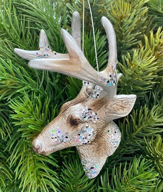 Tutte le decorazioni: Dekoration Hirsch als Anhänger für Äste oder Zweige – Nuovo e nell'imballaggio originale da Volketswil venduto da rubin74 2