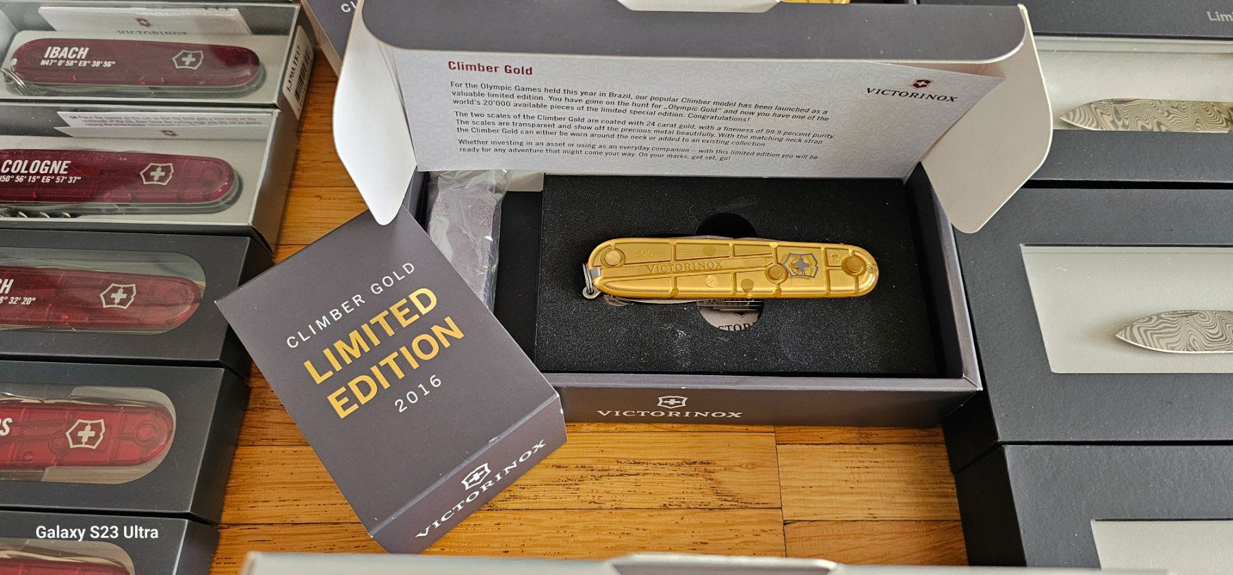 Victorinox Coltelli tascabile: Victorinox Sackmesser Sammlung – Nuovo e nell'imballaggio originale da Volketswil venduto da Rego66 9