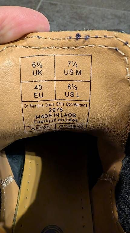 Scarpe da uomo: DR. MARTENS Chelseaboot – Usato da Muolen venduto da eberle_r 4