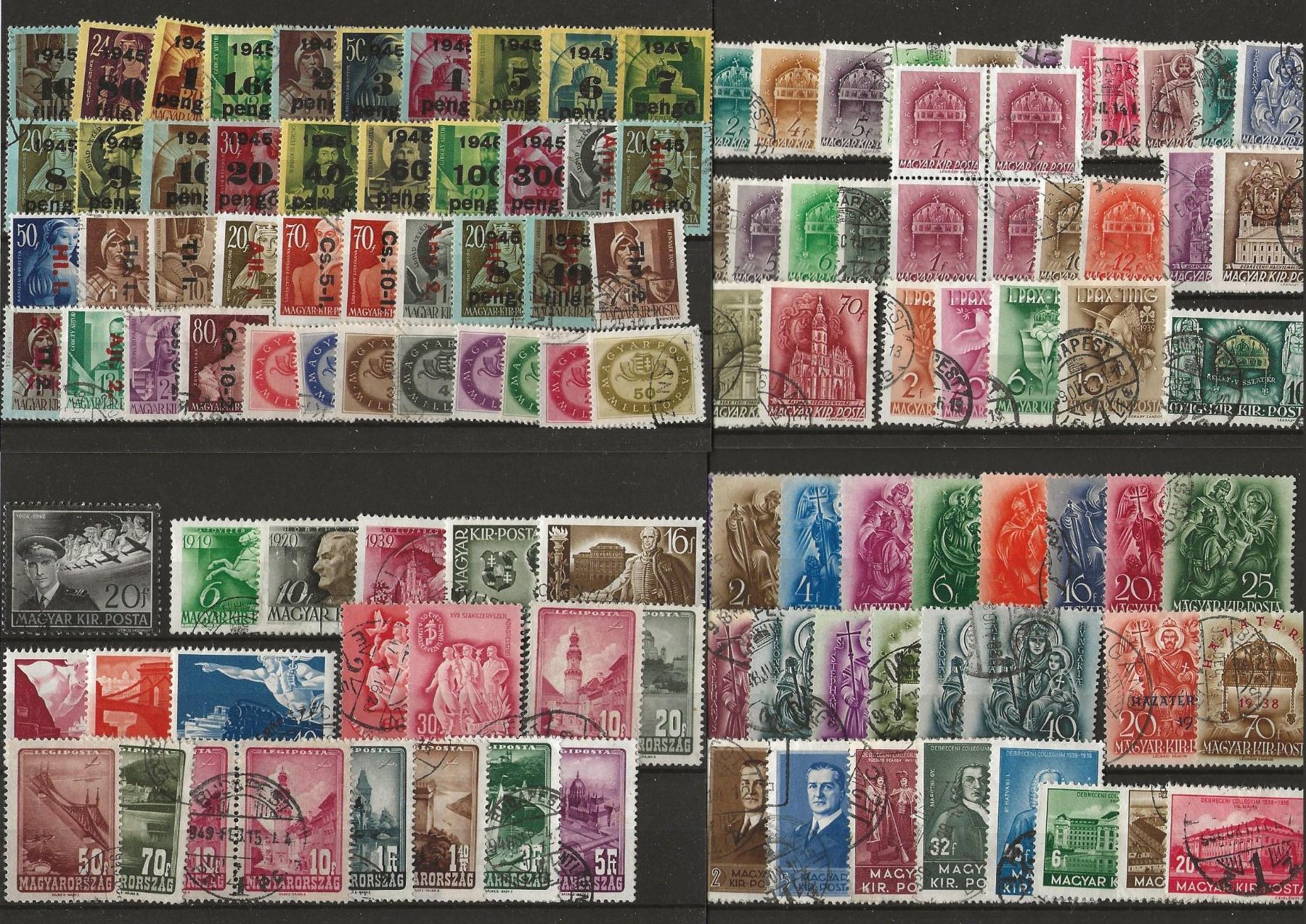Tutti i francobolli: Grosse Ungarn Briefmarkensammlung – Usato da Schlieren venduto da Sternstunde2 6
