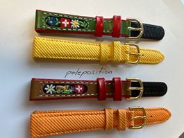 4 Stück Uhrenarmband 14mm, gemischt