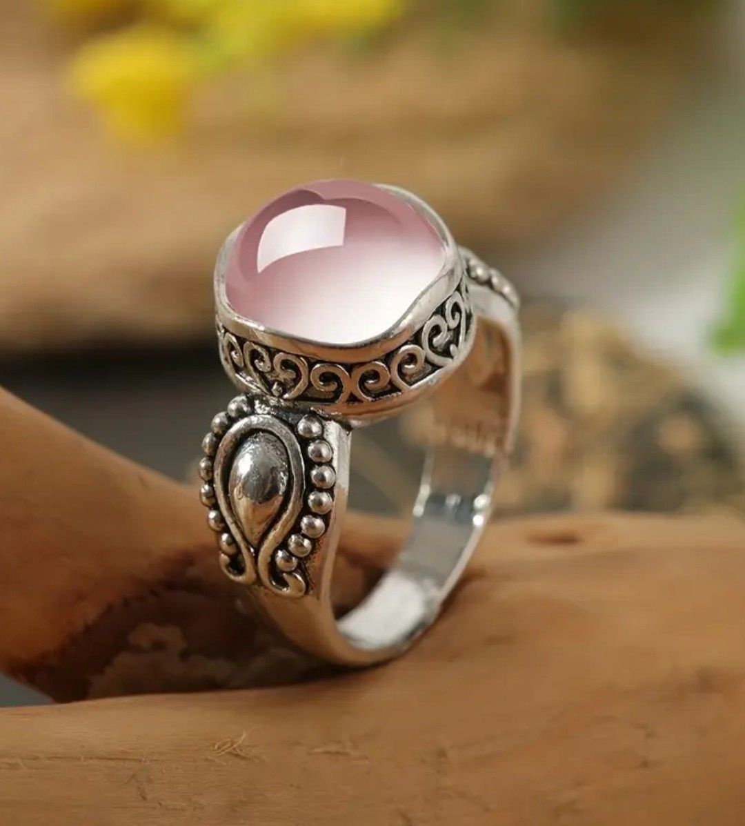 Anelli: Ring mit rosa Stein – Nuovo (secondo la descrizione) da Ettenhausen TG venduto da CH2300 3