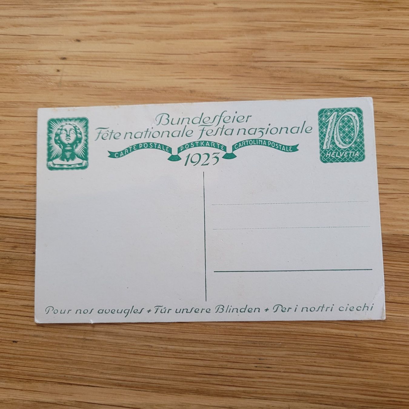Tous les timbres: GS Bundesfeier 1923 – D'occasion à Biel/Bienne par Destockweb