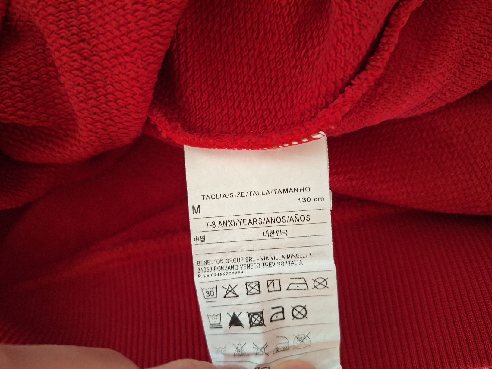 Benetton Maglioni & Felpe: Pullover von Benetton "Bugs Bunny" in Gr. 128 – Usato da Oberrieden venduto da man_9tm2 3