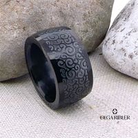 Statement Edelstahl Ring Ringgrösse 62