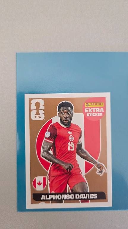 Panini Carte collezionabili: Extra Sticker Panini Alphonso Davies Bronze – Nuovo (secondo la descrizione) da martigny venduto da cri_b6mg