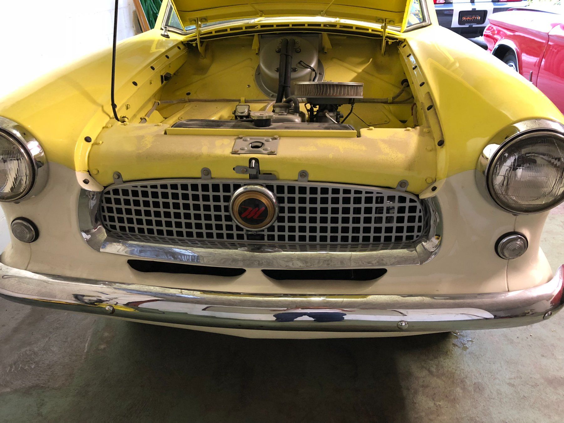 Automobili: Oldtimer Nash Metropolitan.  Cabrio.  Restauriert.  JG 1958 – Usato da Effretikon venduto da Bianchina2 6