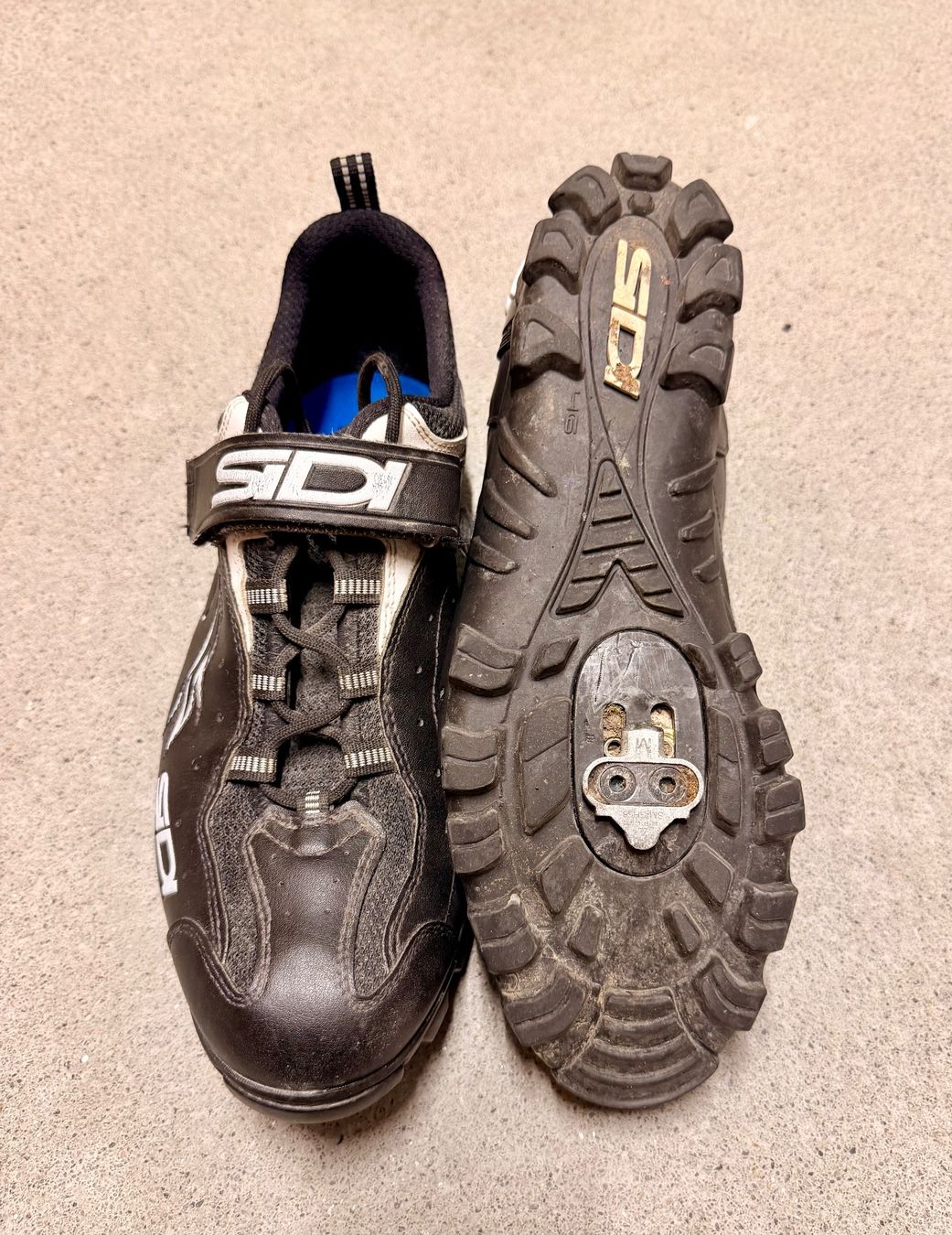 SIDI Scarpe da uomo: Veloschuhe - Sidi MTB schwarz 46 – Usato da Sempach venduto da Winus 1