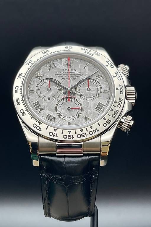 Rolex Orologi: Rolex Daytona Ref. 116519 Meteorite White Gold Full Set 2006 – Usato da Lugano venduto da luganotopwatches 1
