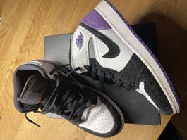 Nike Air Jordan Grösse 36.5 lila schwarz