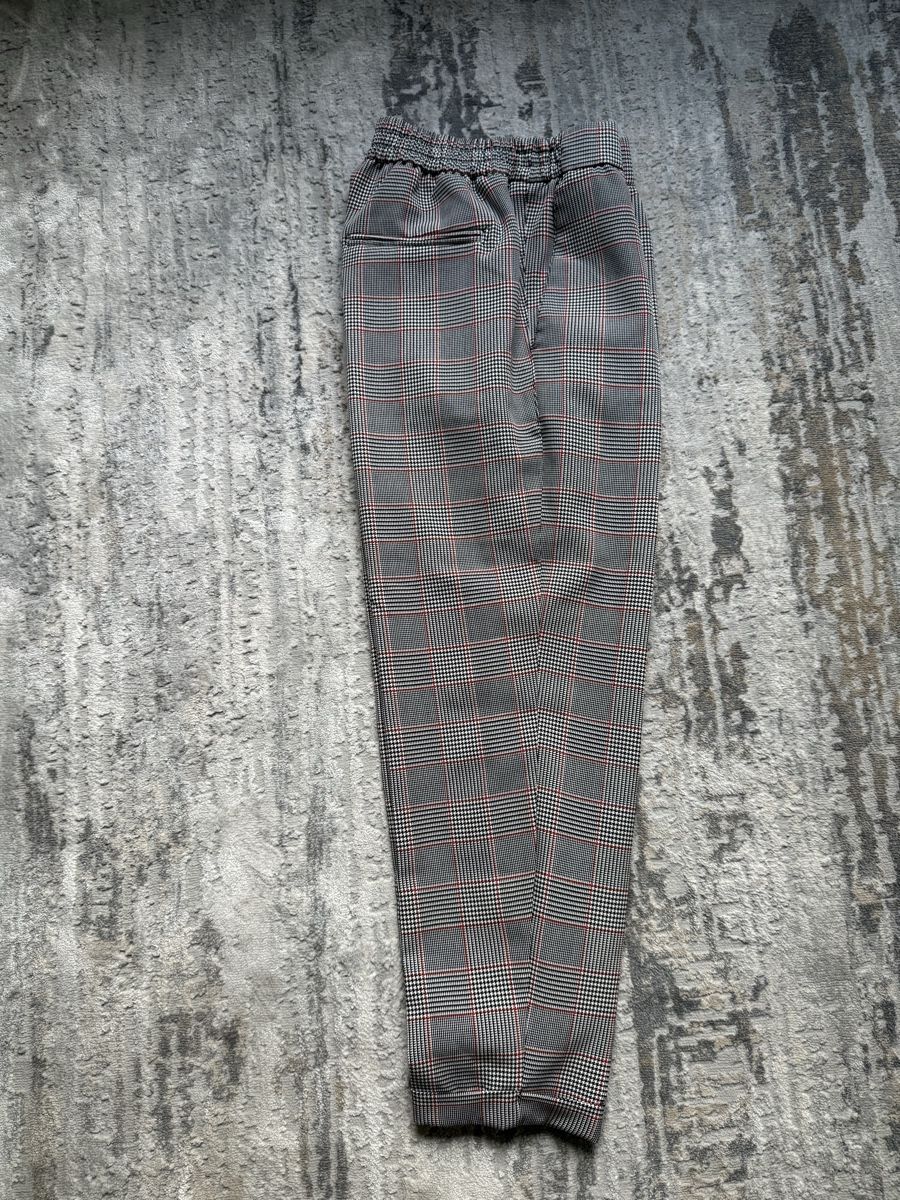 Pull&Bear Pantaloni: Pull&Bear Checked Trousers - Like New - Size M (Fits S) – Nuovo (secondo la descrizione) da Genève venduto da fat_5zzp