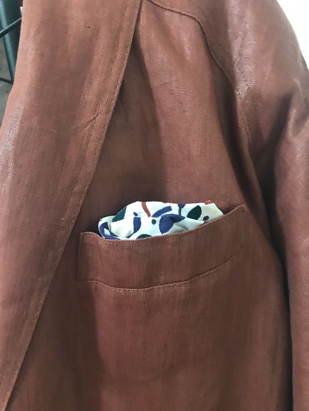 Giacche: Vintage Klaus Steilmann Selection Blazer Leinen Jacke – Usato da Obfelden venduto da cesarina10 5