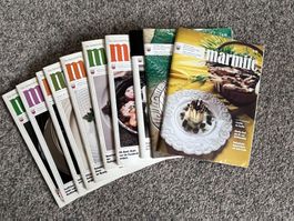 10 Koch-/Rezeptzeitschriften "MARMITE" von 1989-1991