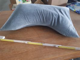 schönes weiches Zier Kissen Nackenkissen 60 x 40