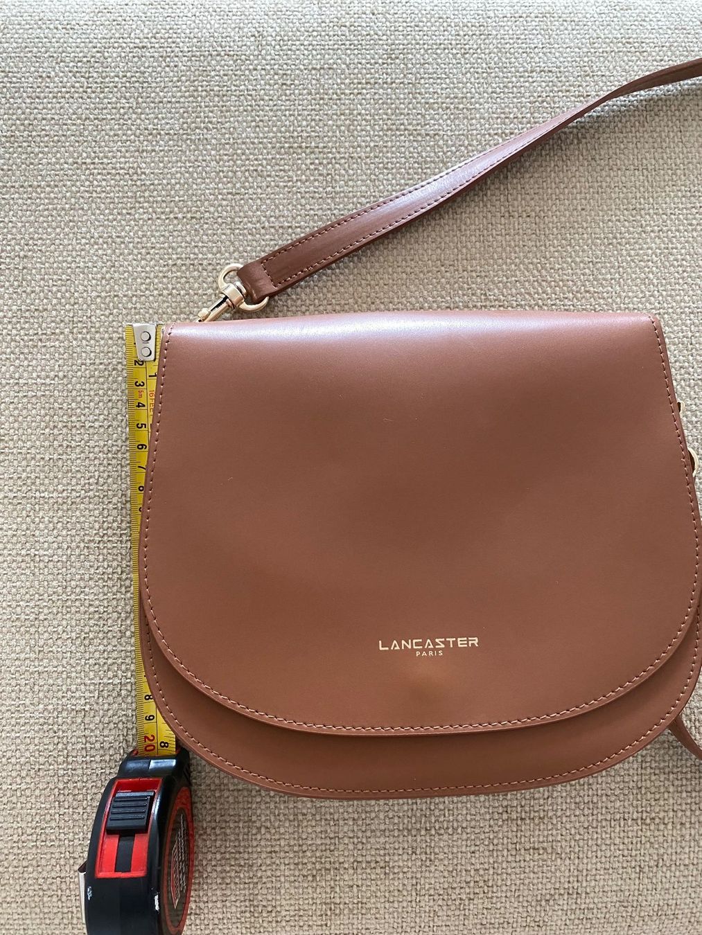 Lancaster Taschen für Damen: Ledertasche Lancaster, Camel Farbe – Gebraucht aus Zürich von anasustic 3