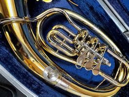 super Melton Bariton mit Koffer, «Spezial», B-Horn