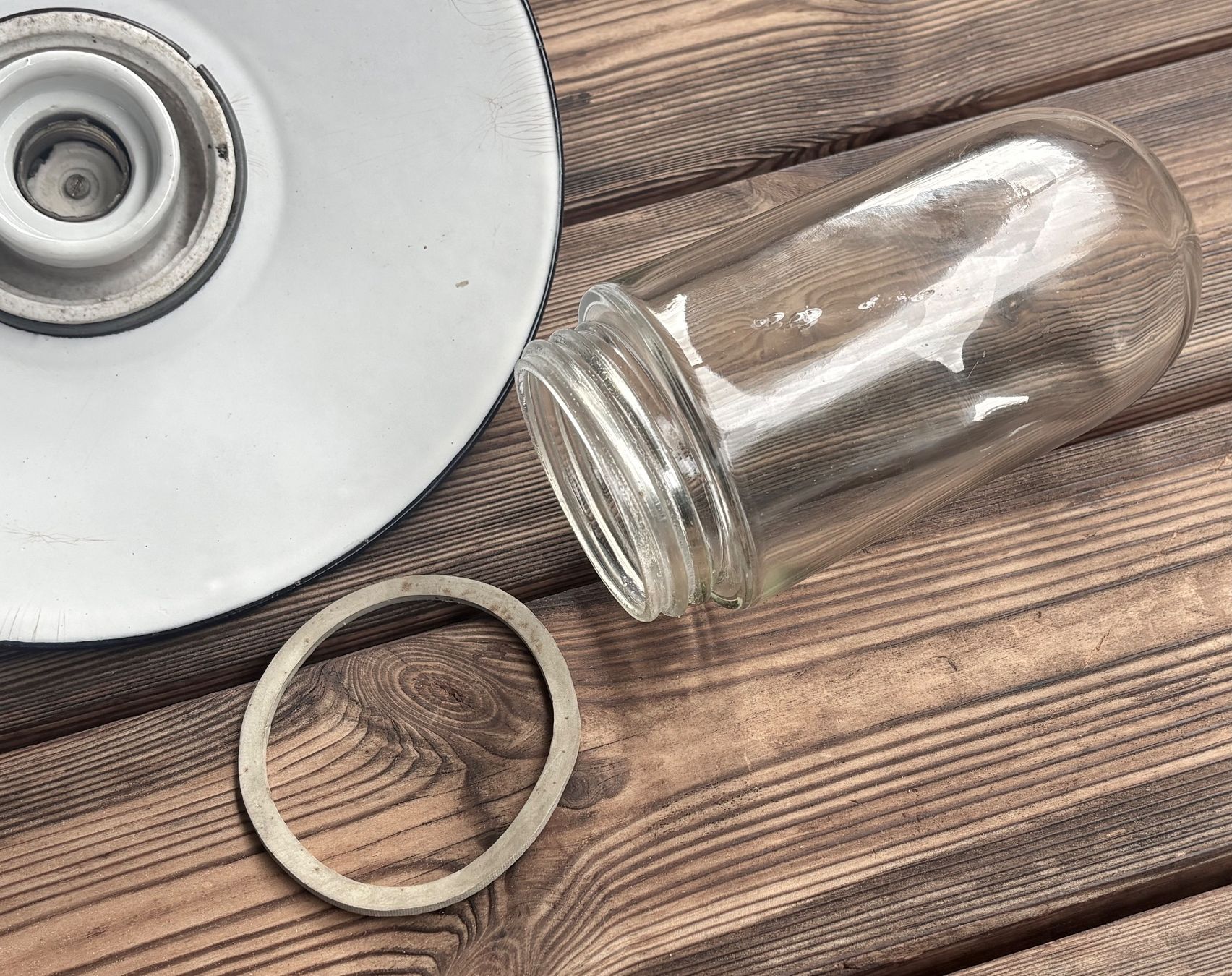 Lampade: antike Stalllampe/Hängelampe – Usato da Lüchingen venduto da Eeizo 6