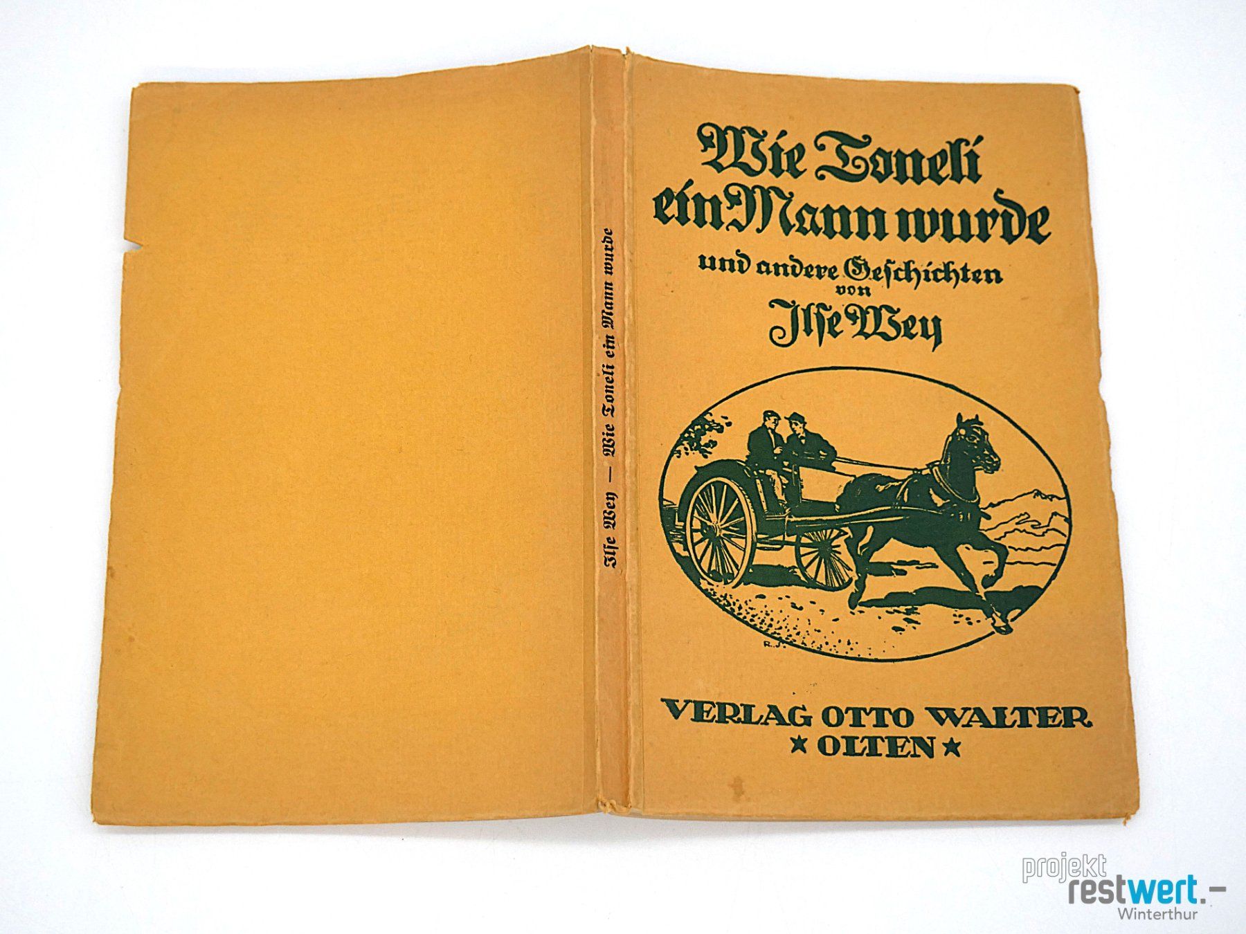 Libri: ILSE WEY - Wie Toneli ein Mann wurde – Usato da Winterthur venduto da Restwert_Winterthur 3
