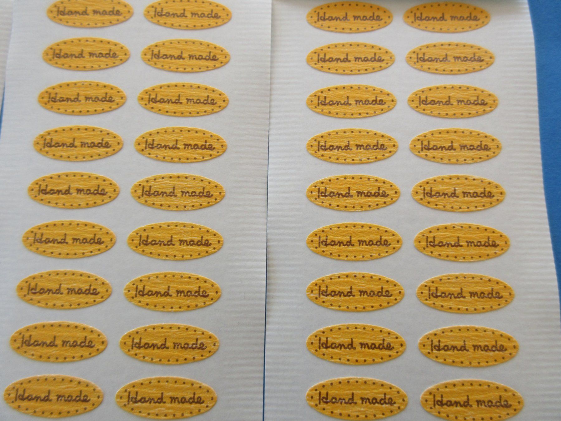 Sticker: 2000 "Handmade" stickers/Aufkleber New/neu! – Nuovo (secondo la descrizione) da Goldach venduto da mamakotzi 4