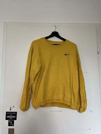 Gelber Nike Pullover - M