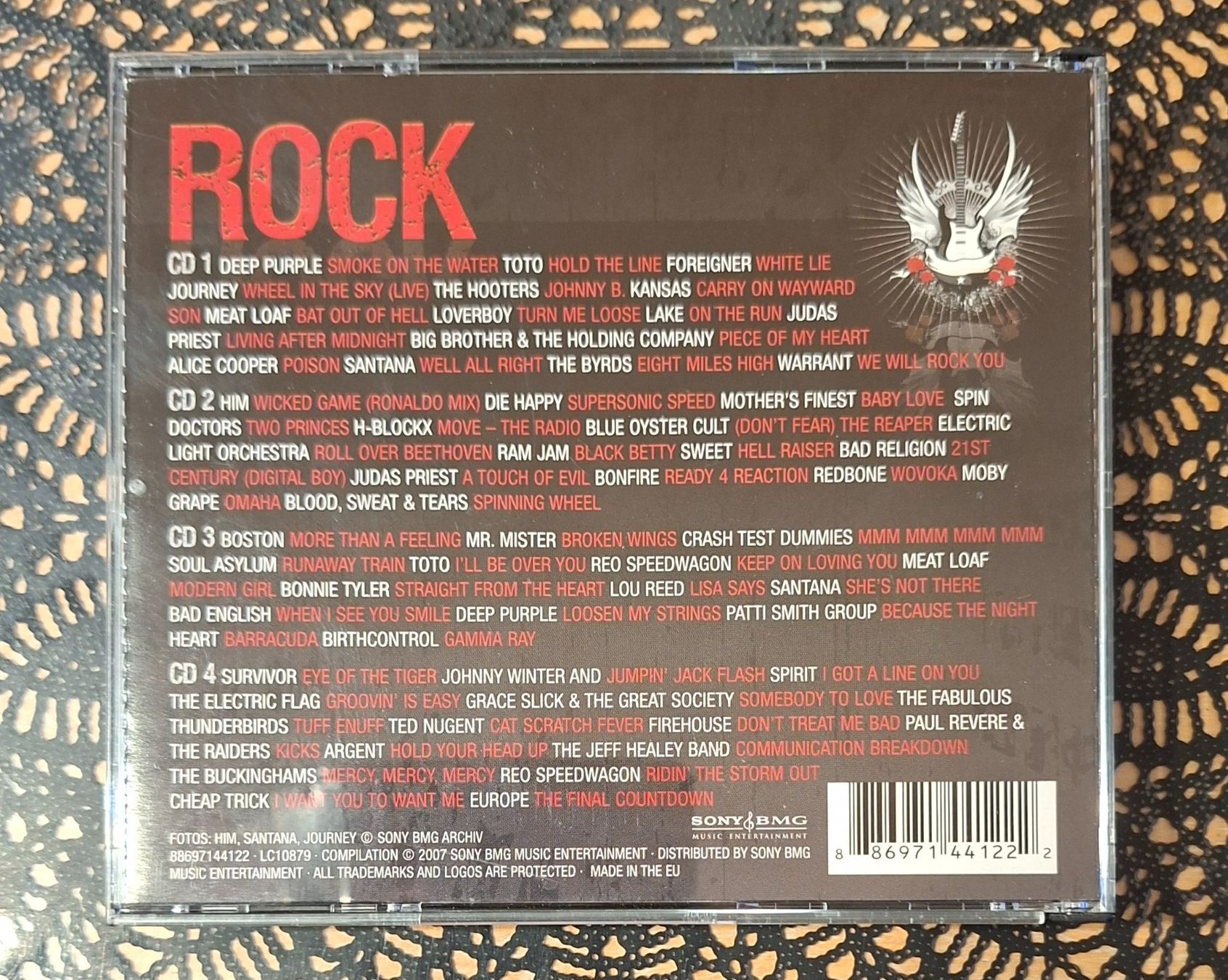 CD: Rock 4CD Box, Classic Rock 4CD Compilation Sampler 2007 – Usato da Schönenberg TG venduto da breiti12 1
