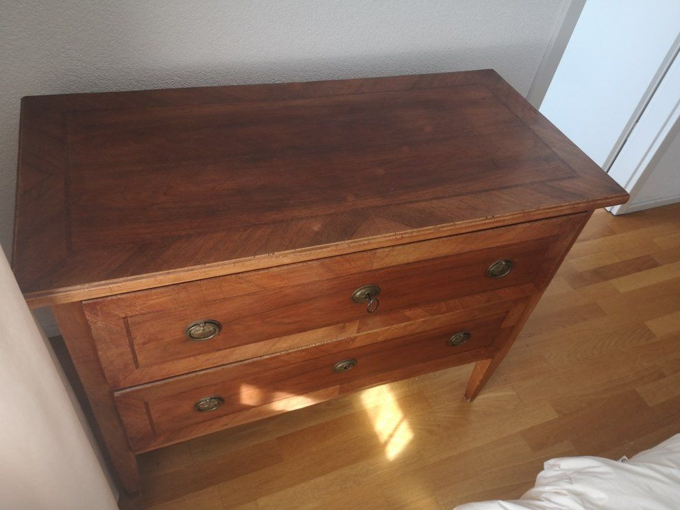Cassettiere: belle commode avec 2 tirroirs – Usato da Boudry venduto da Philippe5161 4