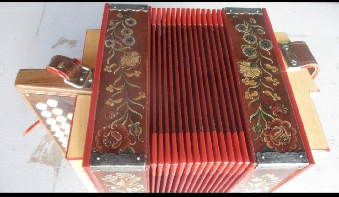 Musikinstrumente: Handörgeli Schwyzerörgeli mit Koffer, tonart B – Gebraucht aus Münster VS von and_d5yp 4