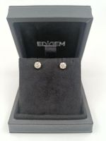 SOLITÄR ALTSCHLIFF DIAMANT OHRSTECKER IN 750 GELBGOLD