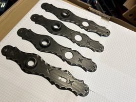 Türschilder, Schmideisen, 2 x KABA 72 und 1 x BB 78 für alle