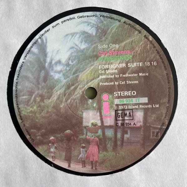 Dischi in vinile: Cat Stevens - Foreigner LP 1973 – Usato da Forch venduto da xtcpiemont 6