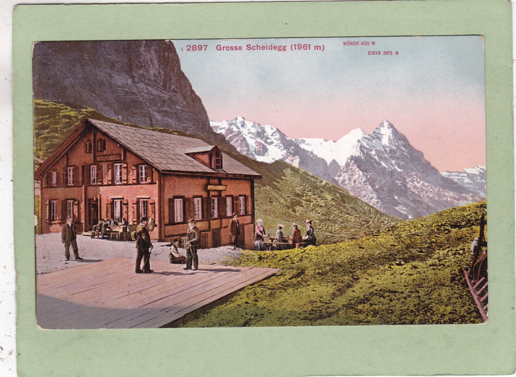 Ansichtskarten: Grosse Scheidegg – Gebraucht aus Herisau von Lisegrat2008