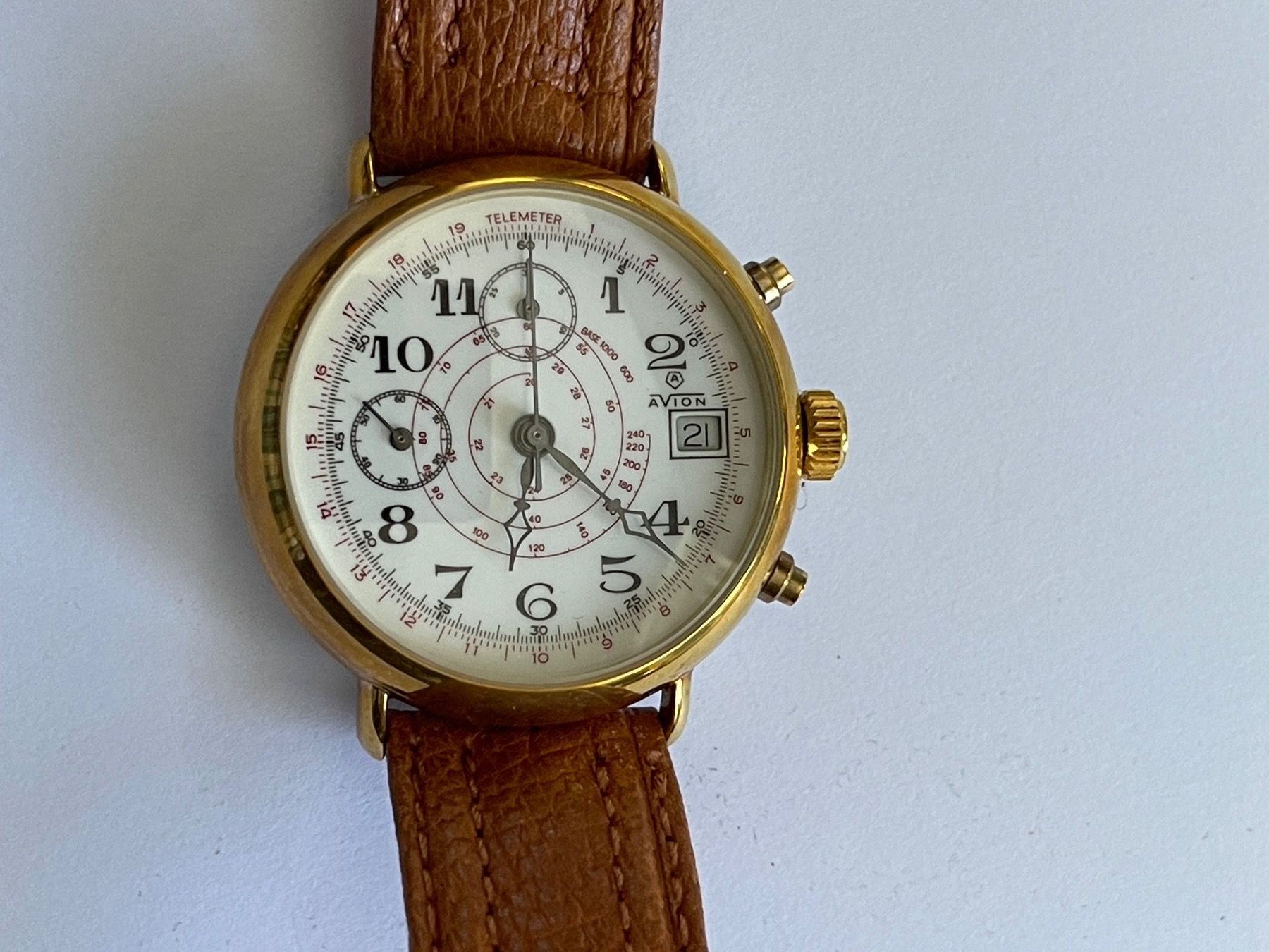 Orologi: Avion Herrrenuhr – Nuovo e nell'imballaggio originale da Hessigkofen venduto da lamdanreisen 1
