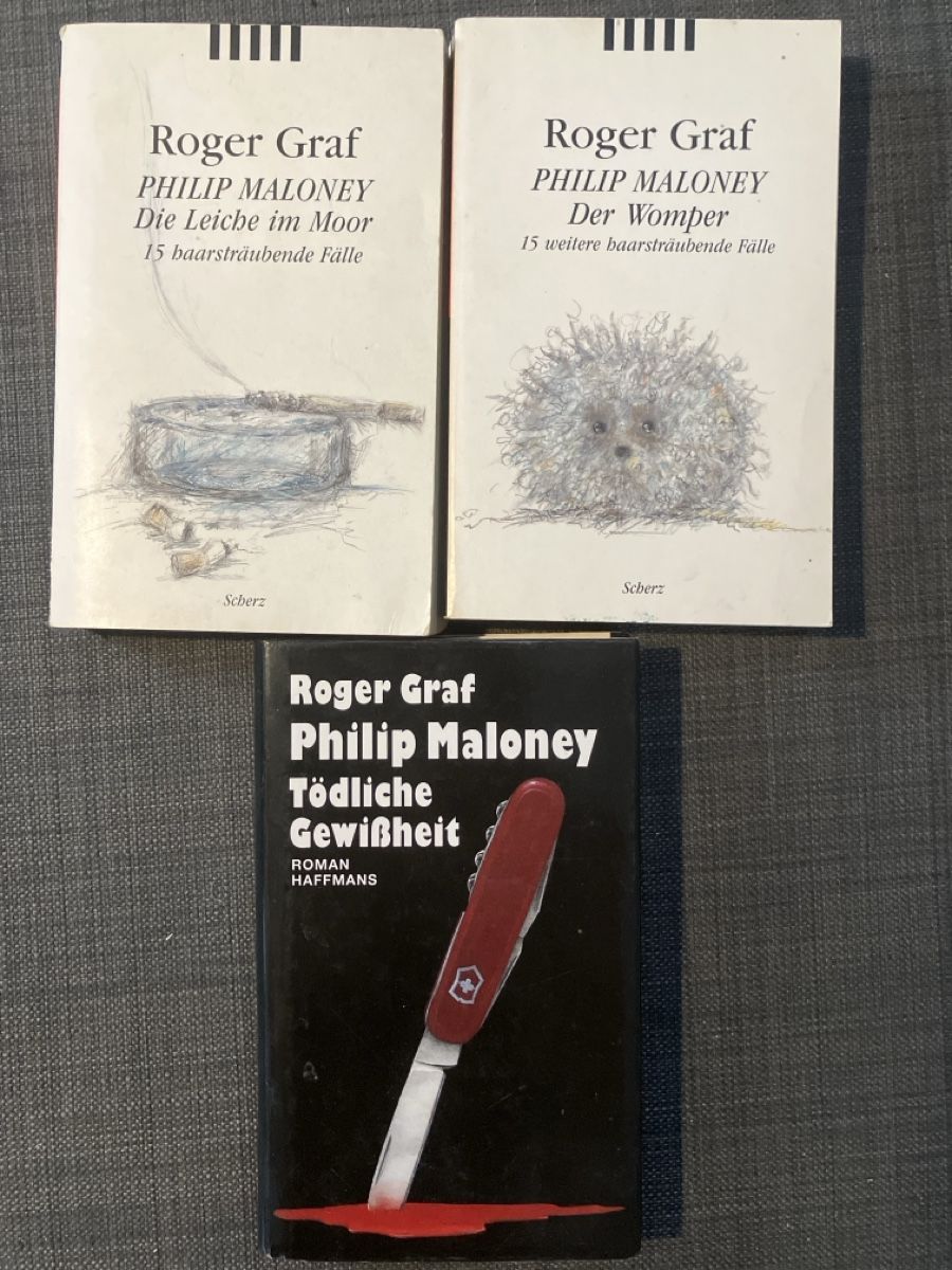 Libri: 3 mal Philip Maloney – Usato da Dielsdorf venduto da Der_baer