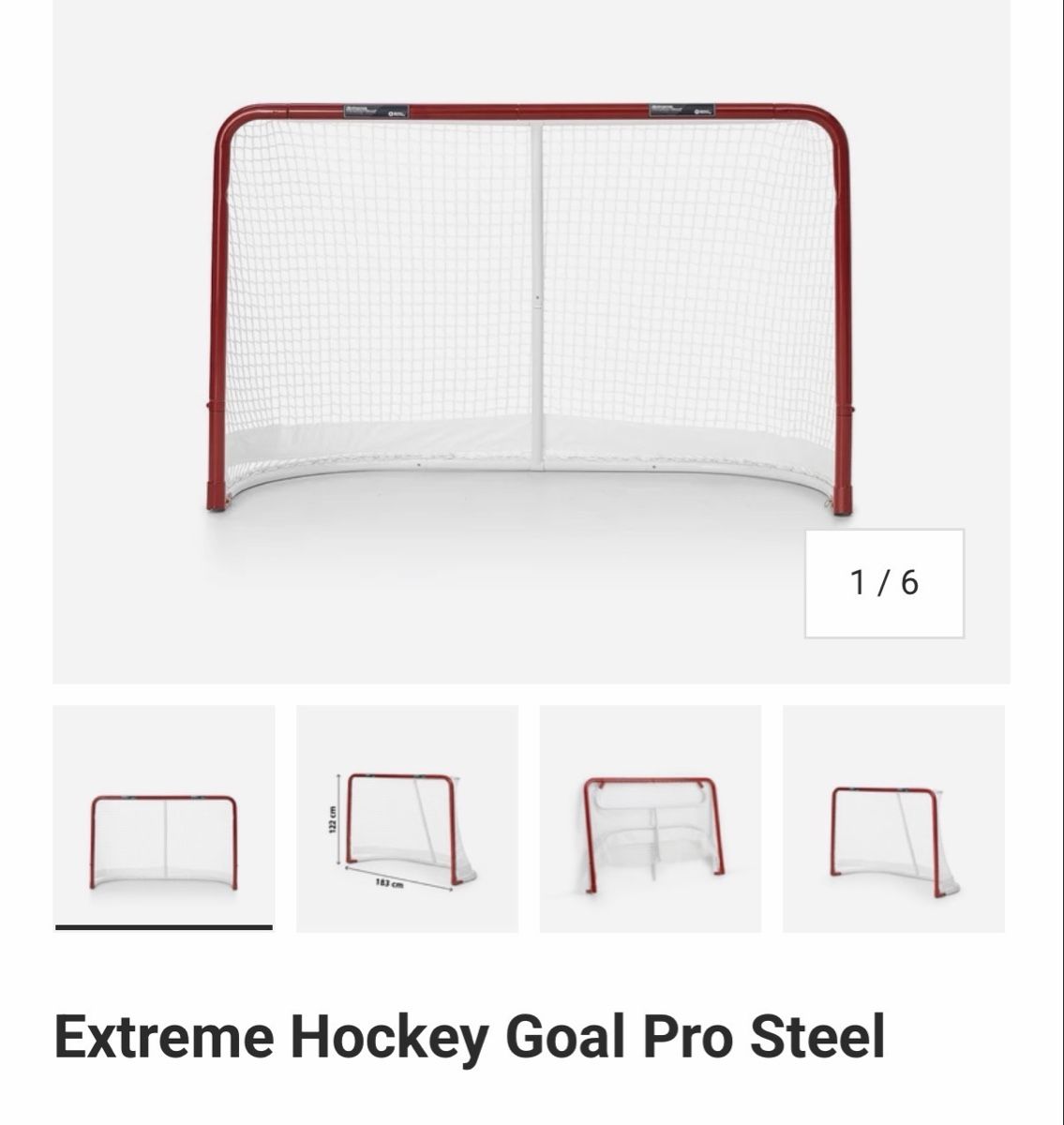 Porte da calcio e da hockey: Eishockey Tor  – Usato da Boll venduto da Musle84 5