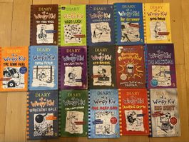 Diary of a wimpy kid (16 books)