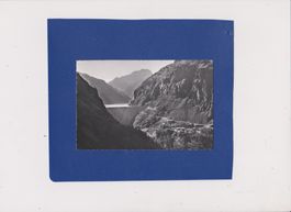 Carte postale: Barrage et lac de Mauvoisin, Val de Bagnes